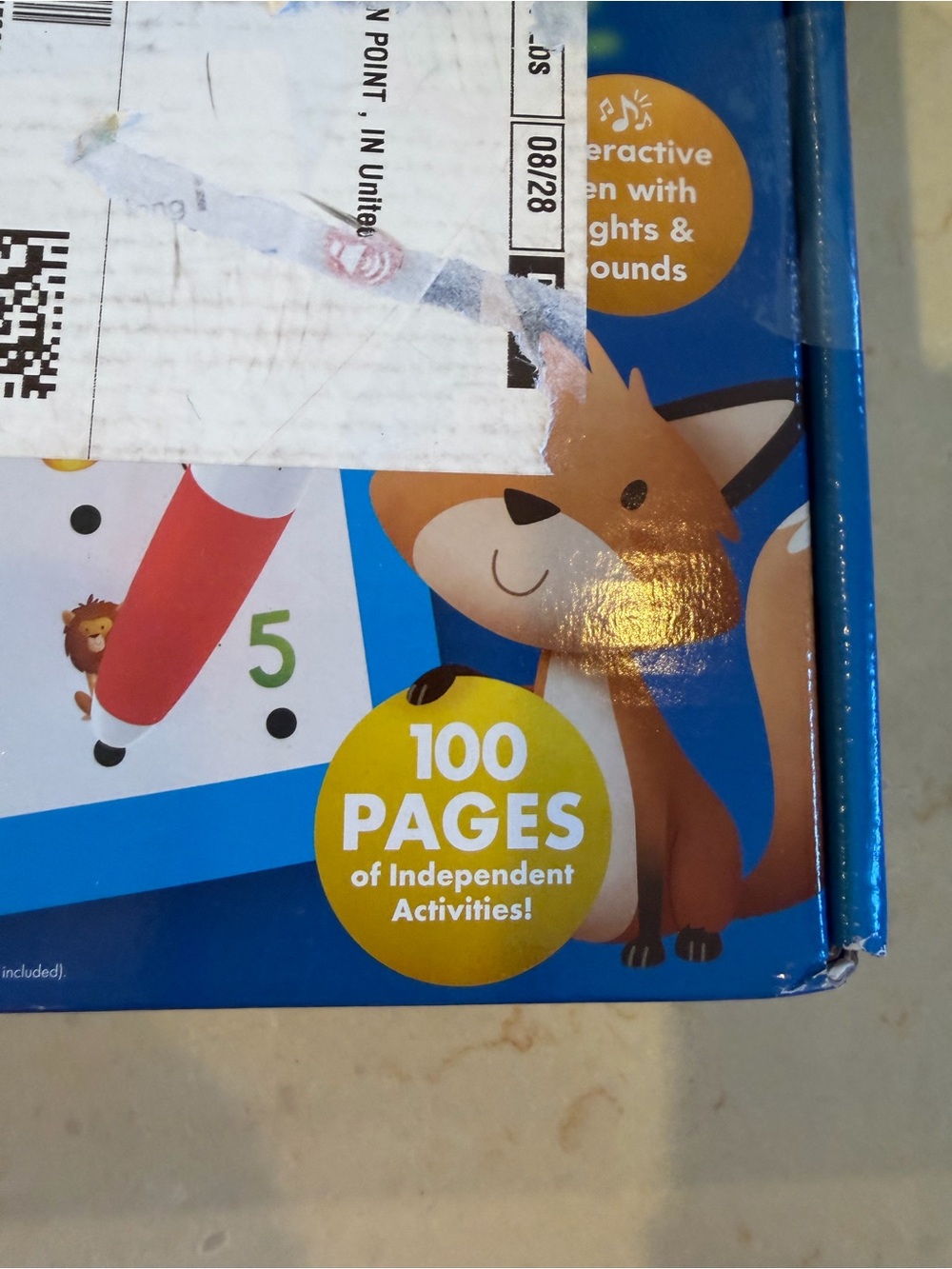 Hot Dots Kindergarten 5+ Essentials Interactive Reading & Math Book - Picture 2 of 4